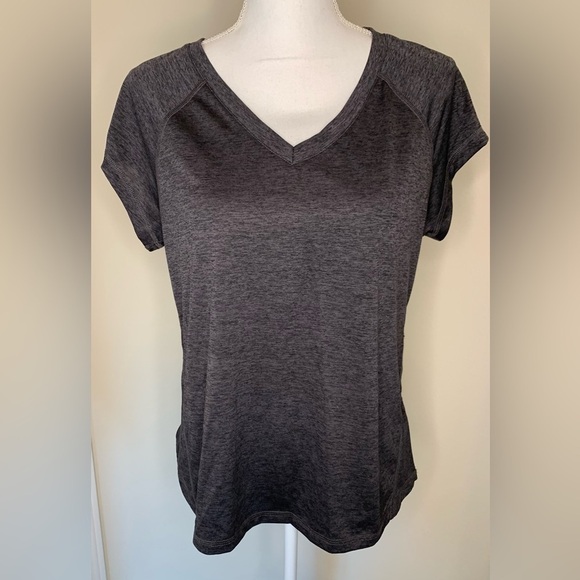 Ideology Athletic Workout Top Women Size Large Charcoal - Picture 1 of 6